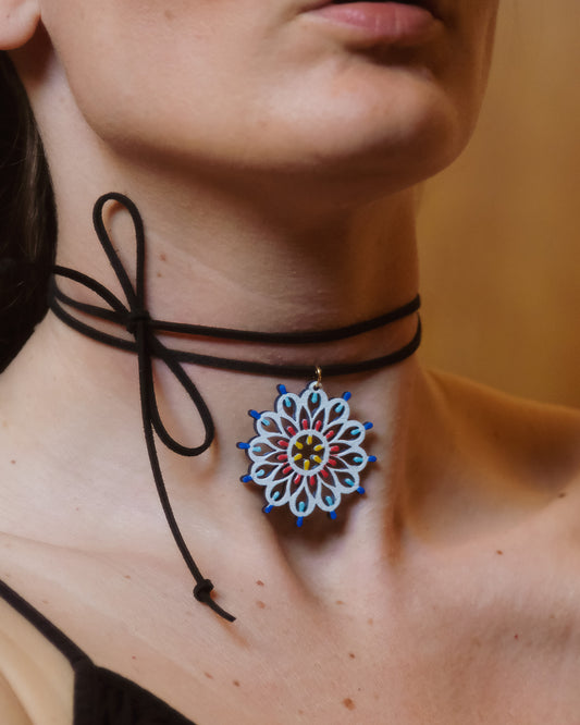 Collana Choker Rosone Otranto