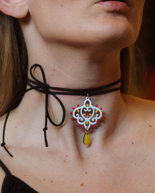 Collana Choker Barocchino
