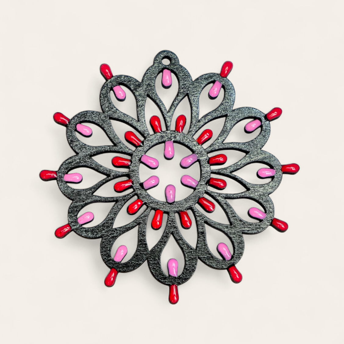 Collana Choker Rosone Otranto nero