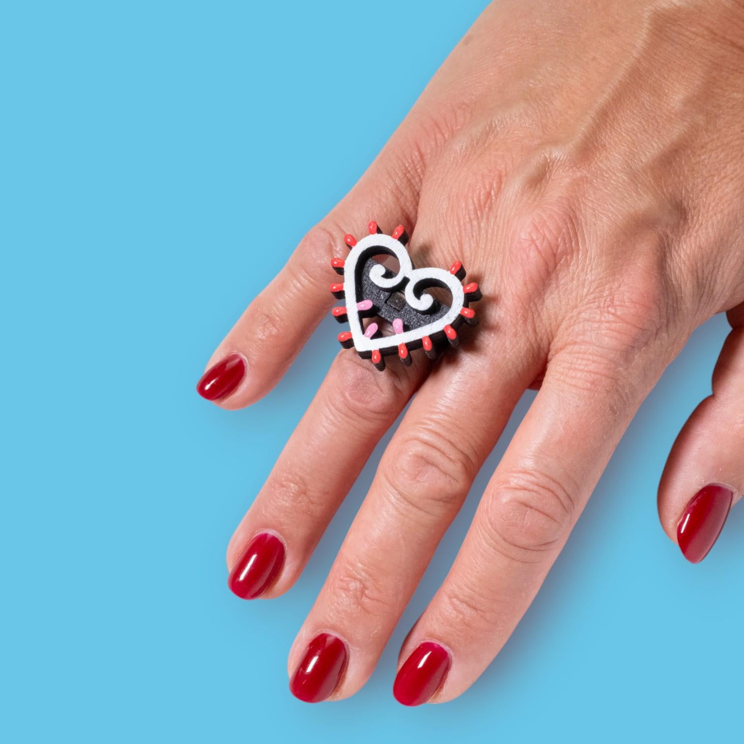 Cuore di Luce anello regolabile
