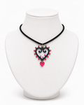 Cuore di Luce nero collana choker