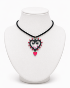 Cuore di Luce nero collana choker