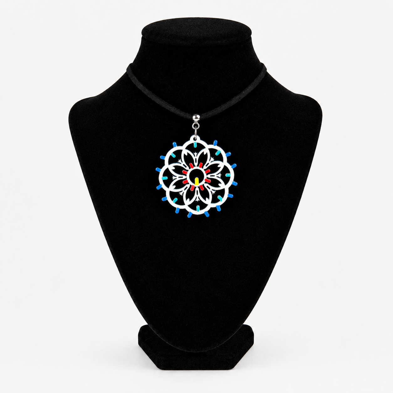Rose Lily choker necklace