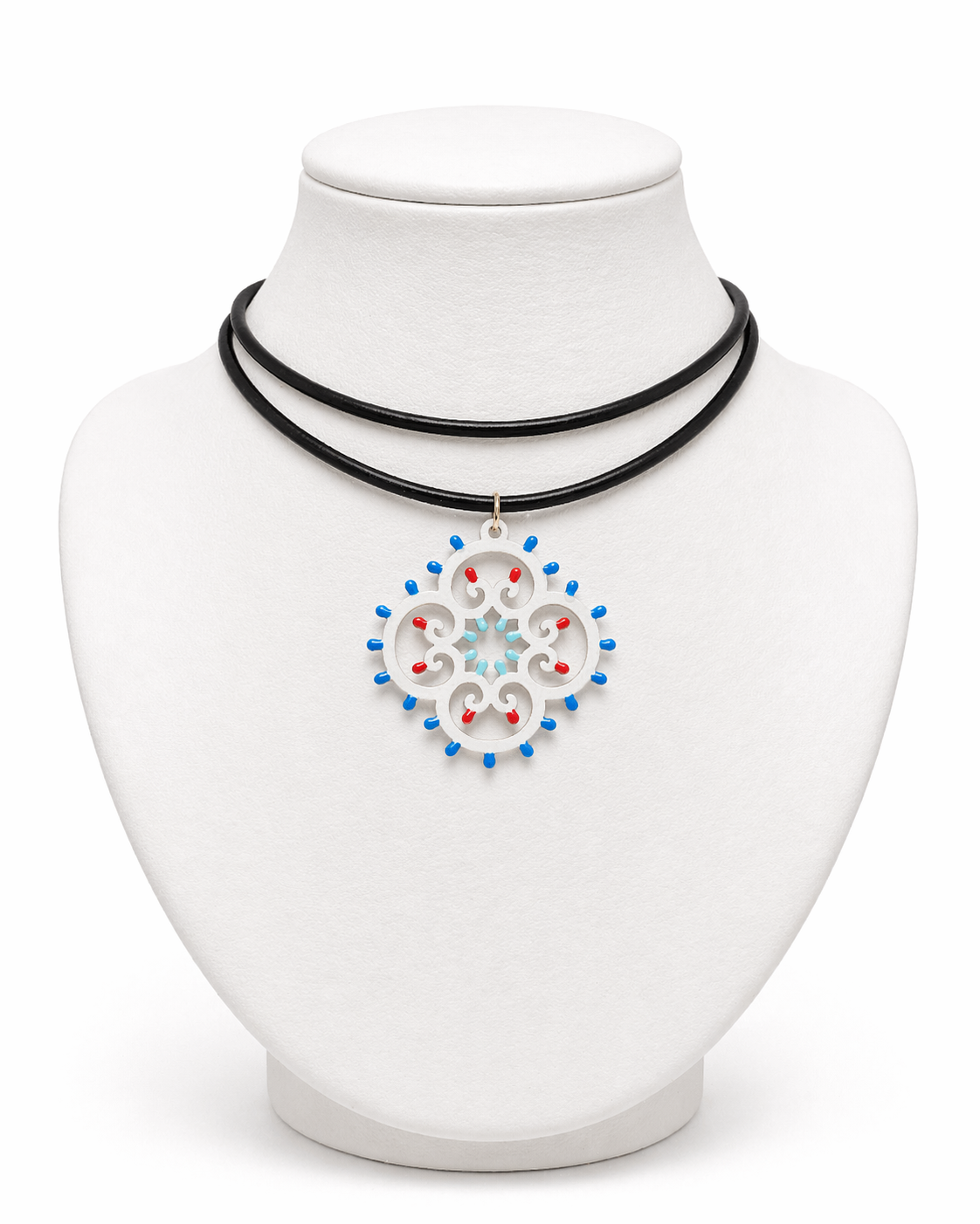 Rosoncino Barocco collana choker