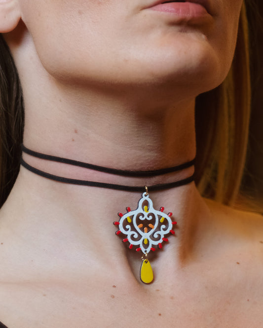 Collana Choker Barocchino