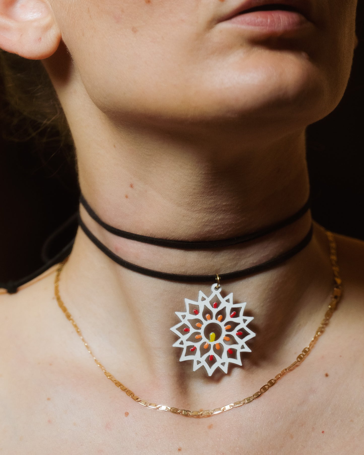 Collana Choker Sole