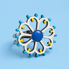 Margherita rose window adjustable ring