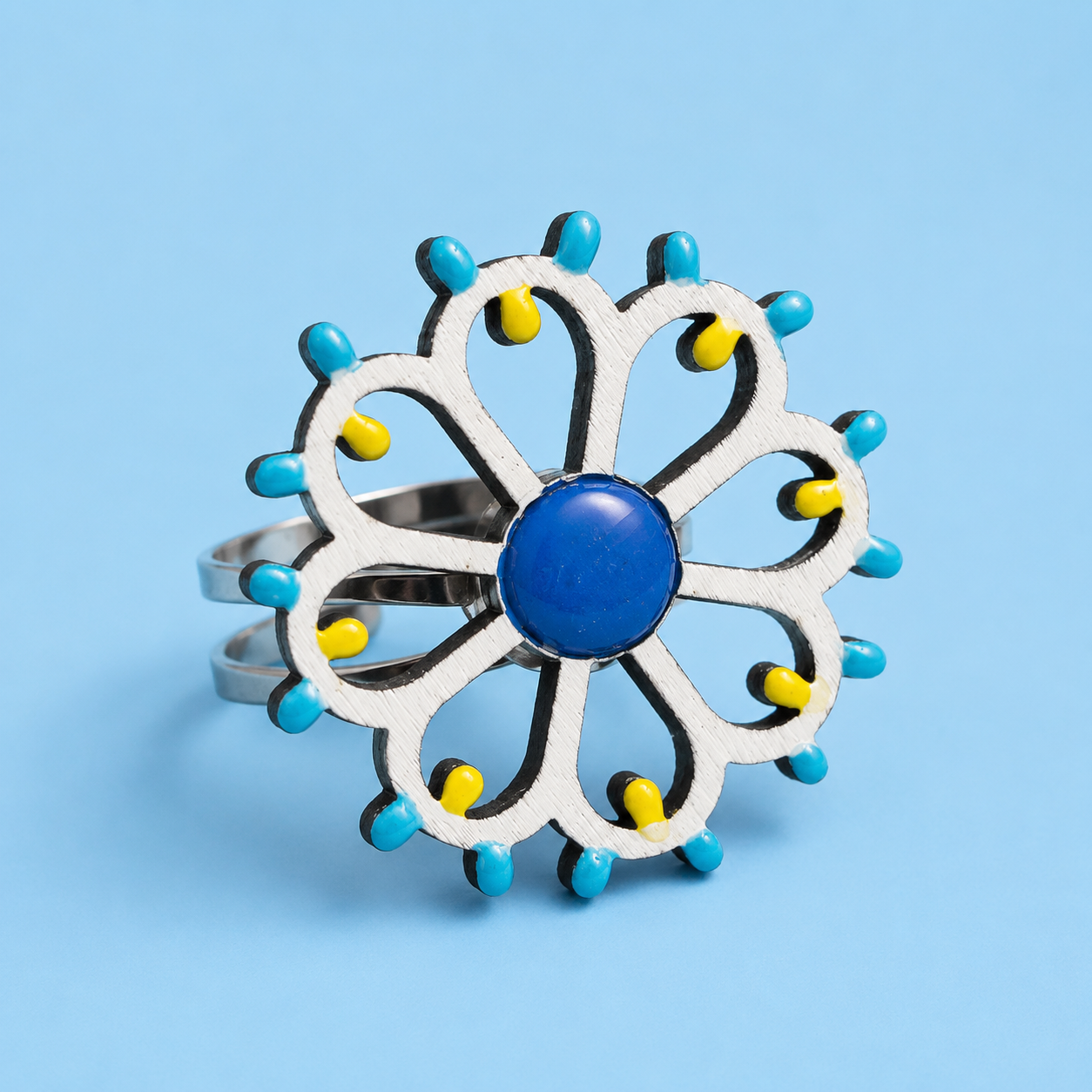 Margherita rose window adjustable ring