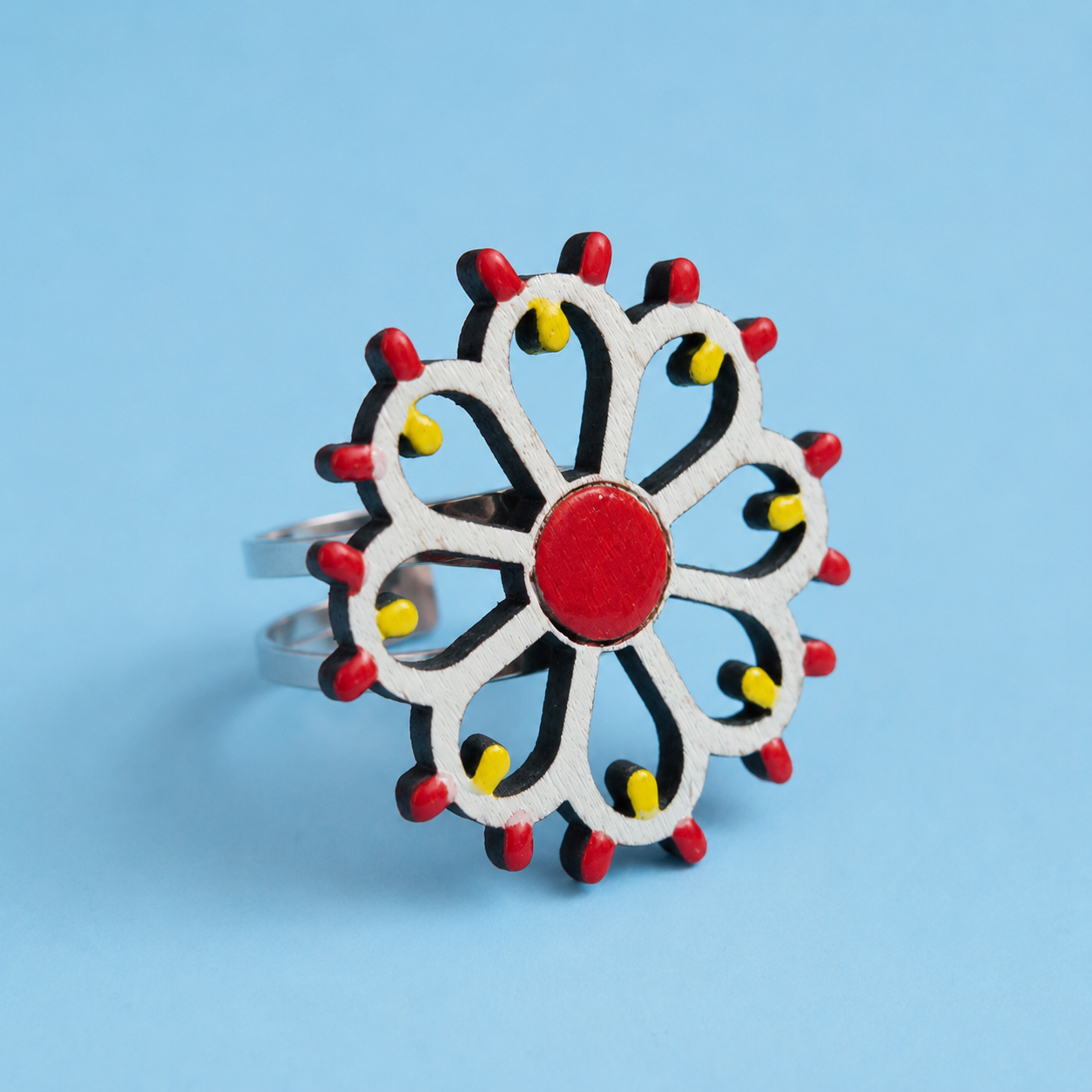 Margherita rose window adjustable ring