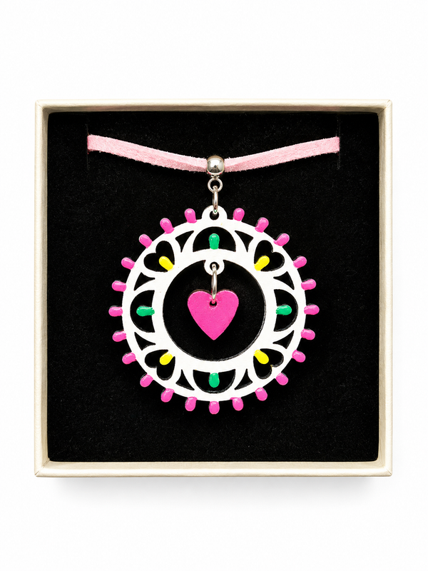 Tamburello collana choker