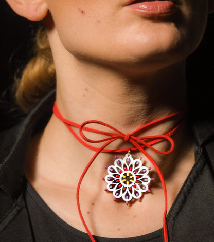 EDIZIONE LIMITATA Collana Choker Rosone Otranto