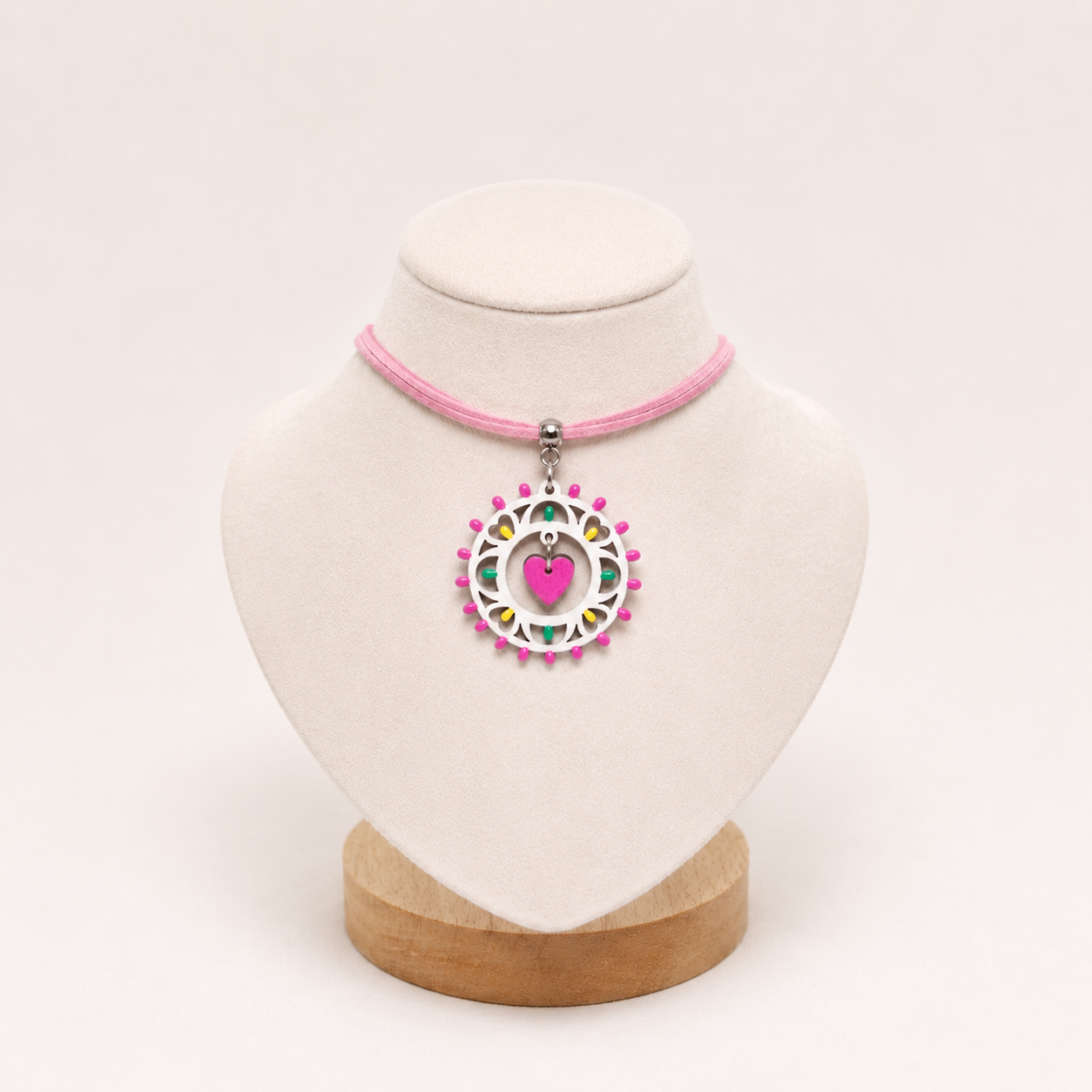 Tamburello collana choker