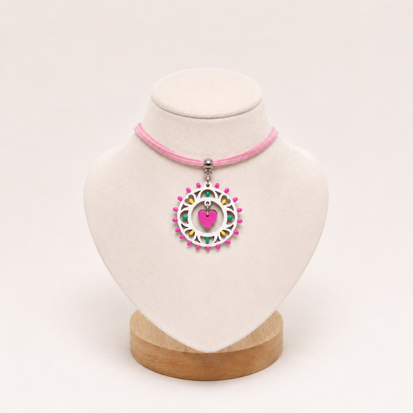 Tamburello collana Choker